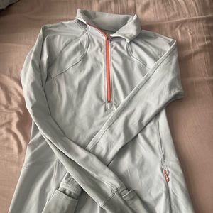 Lululemon Gray Striped Running Jacket